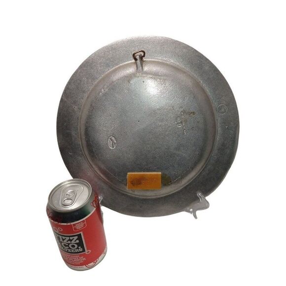 Friendship Sailboat Wilton Rare Pewter Armetale 11" Wall Hanging Plate RWP - Picture 5 of 6